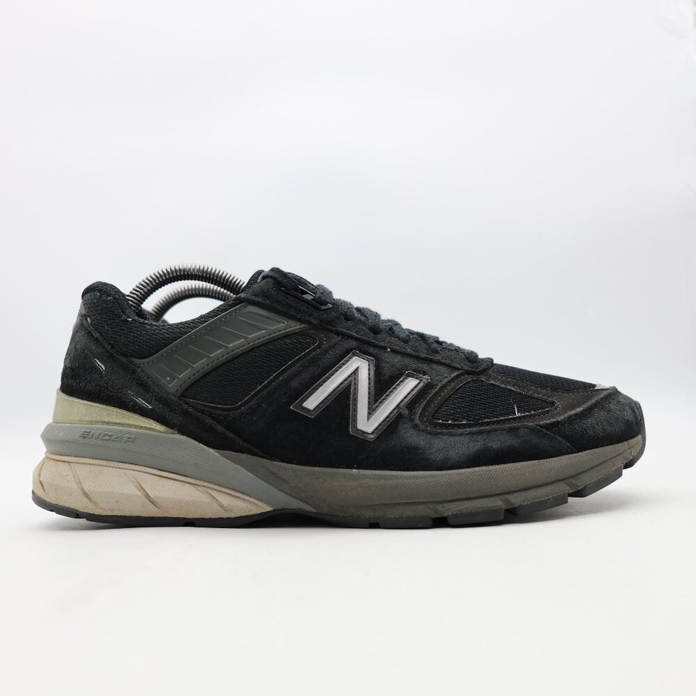 New Balance 990v5 W990BK5 Black  Women's Size 10 B Suede Made in USA Running